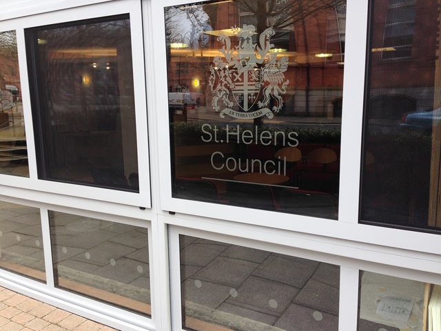 Photo of window graphics