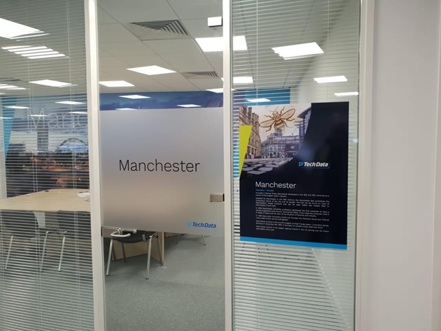 Photo of window graphics