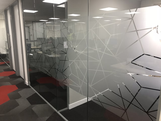 Photo of window graphics