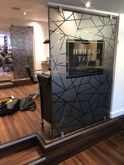 Photo of window graphics