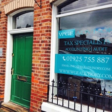 Photo of window graphics