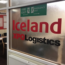 Photo of window graphics