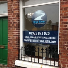 Photo of window graphics