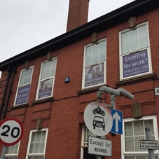 Photo of window graphics