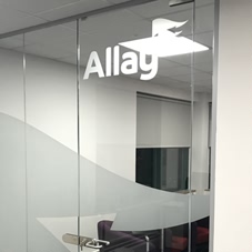 Photo of window graphics