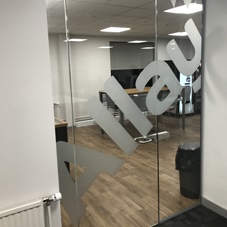Photo of window graphics