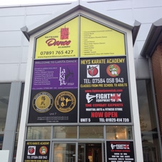 Photo of window graphics