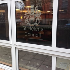 Photo of window graphics