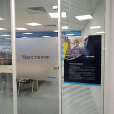 Photo of window graphics