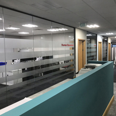 Photo of window graphics