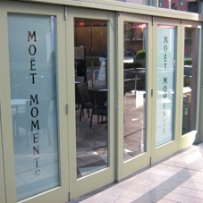 Photo of window graphics