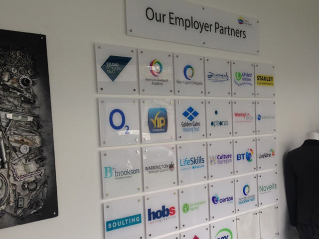 Photo of interior signs
