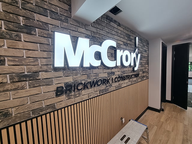 Photo of interior signs