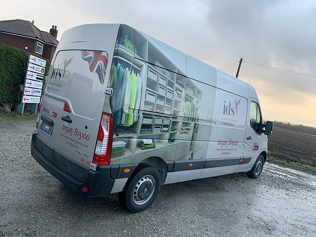 Photo of vehicle with graphics