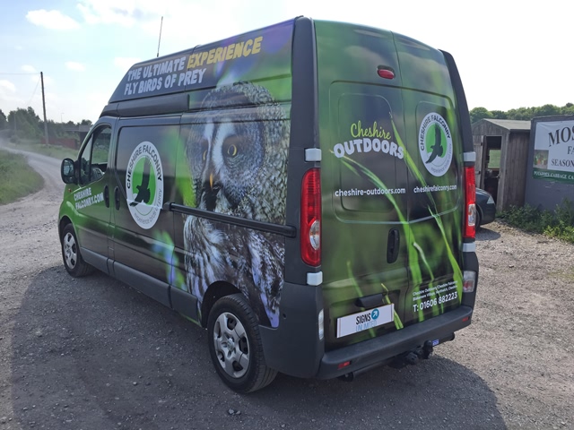 Photo of wrapped vehicle