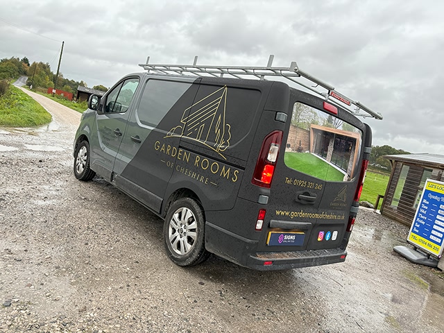 Photo of wrapped vehicle