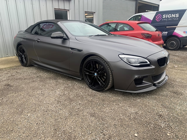 Photo of wrapped vehicle