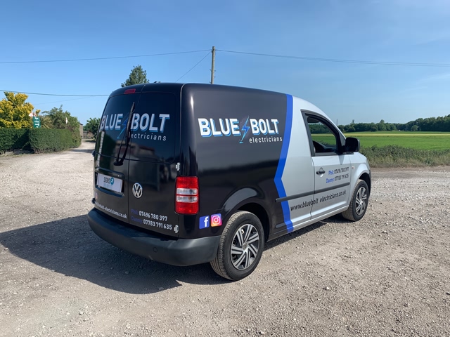 Photo of wrapped vehicle