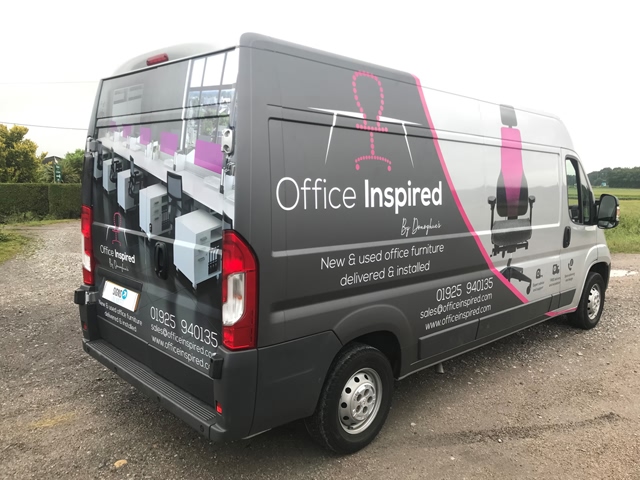 Photo of wrapped vehicle