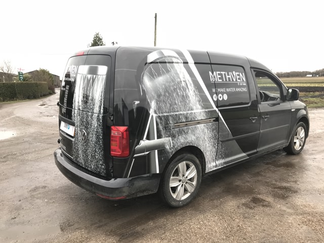 Photo of wrapped vehicle