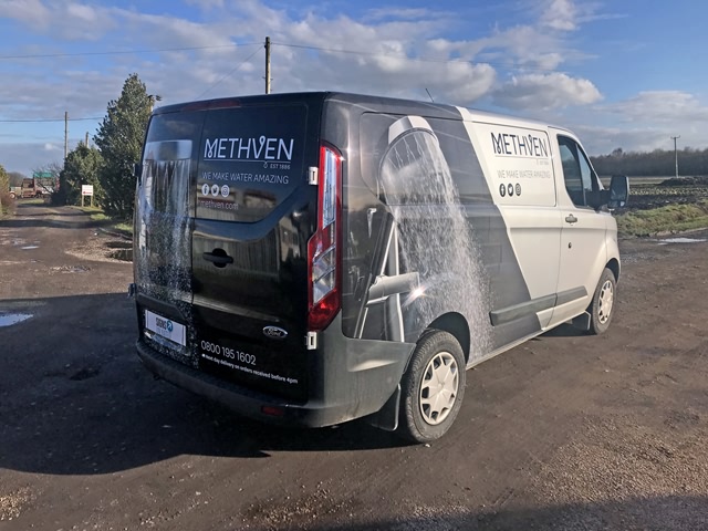 Photo of wrapped vehicle
