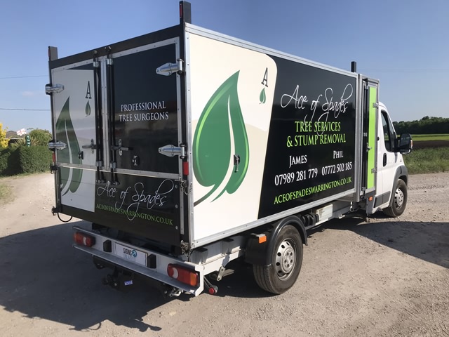 Photo of wrapped vehicle