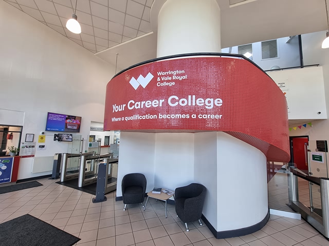 Photo of wall graphics