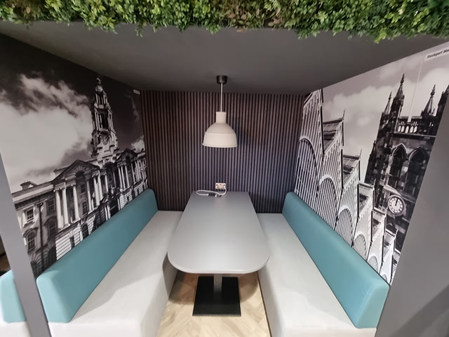Photo of wall graphics