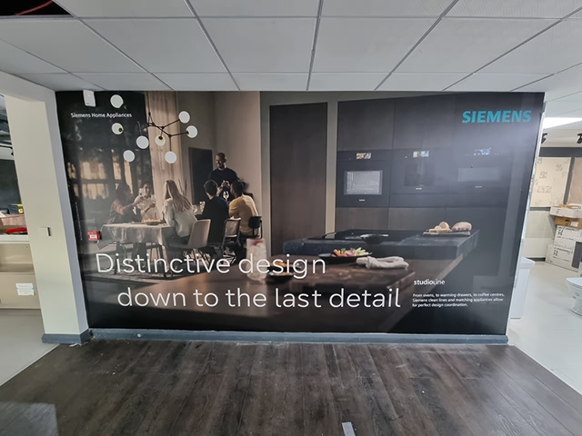 Photo of wall graphics