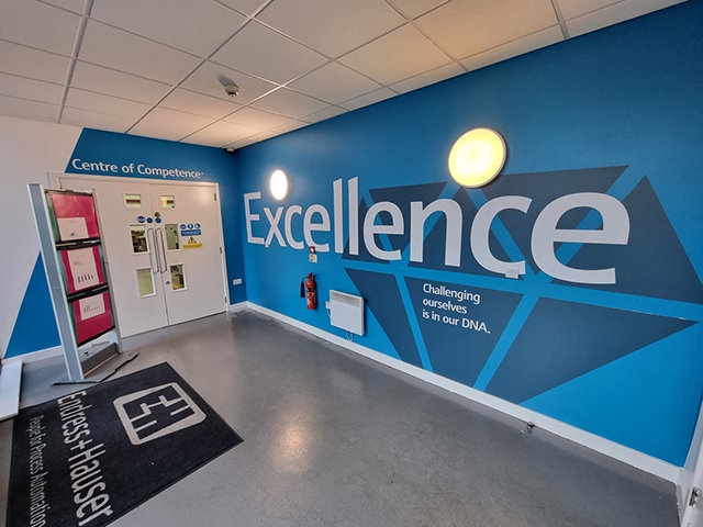Photo of wall graphics
