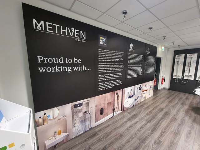 Photo of wall graphics